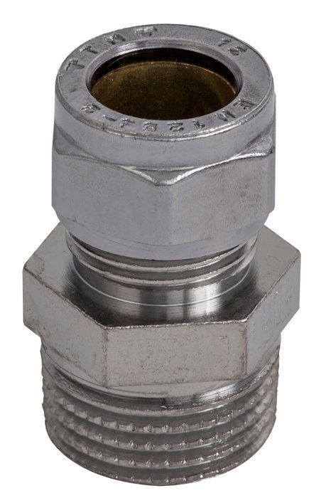 Klemring union rett 12 mm x 1/2"